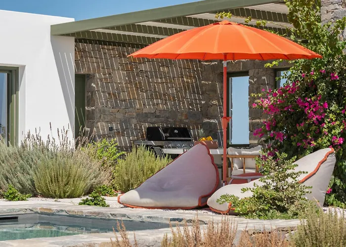 Ampelas 4br Villa, Private Pool, To Ktima Paros Villa